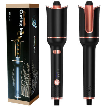 Auto Rotating Hair Curler Air Curler Spin Curl Ceramic Curling Iron Automatic Curling Wand Electric Hair Waver Iron Styler