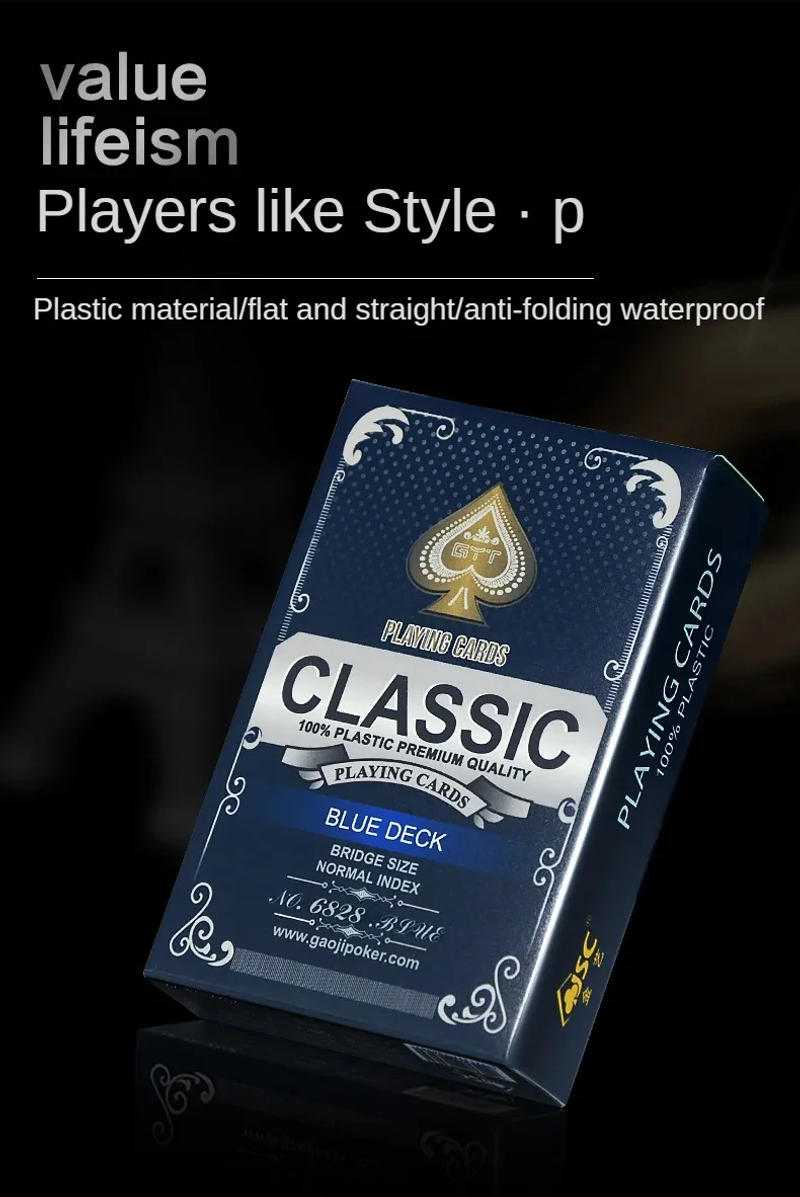 Description Picture 2 of itemPoker Board Game Waterproof Wearable Dot Playing Cards Christmas Gift for Adults Suitable for Parties, Bars Family Gatherings