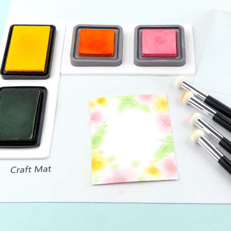 Description Picture 4 of item1pc 3D Embossing Folder Flower Petal Leave for DIY Scrapbooking Paper Card Album Making Stencil 2024 New Arrival