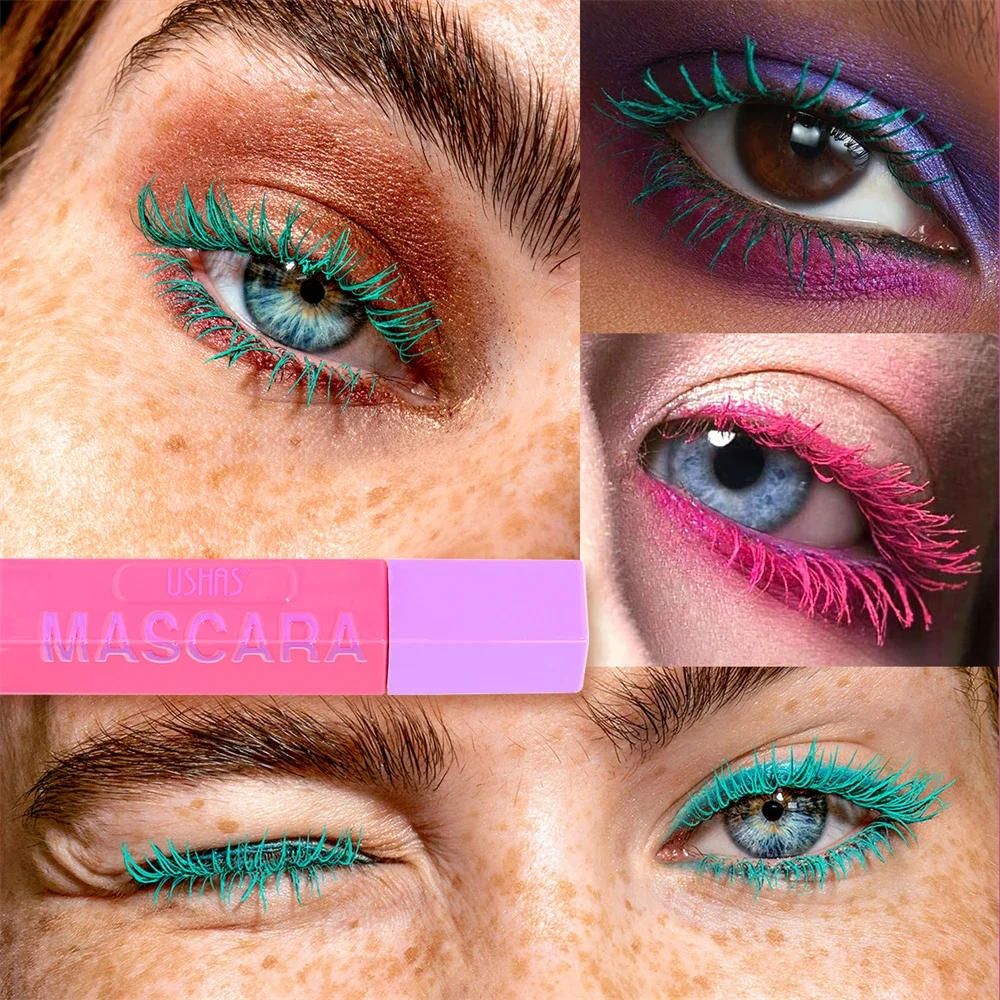 Description Picture 3 of item6D Color Mascara for Long Thick Lash Smudge-Proof Non-Clumping Natural & Dramatic Look Water-Resistant  Makeup Eyelash Extension