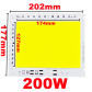200W,White Light