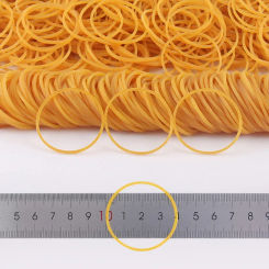 100pcs Elastic Rubber Bands Bank Paper Bills Money Home Office Stretchable Band Sturdy Rubber Elastics Bands Diameter 40mm