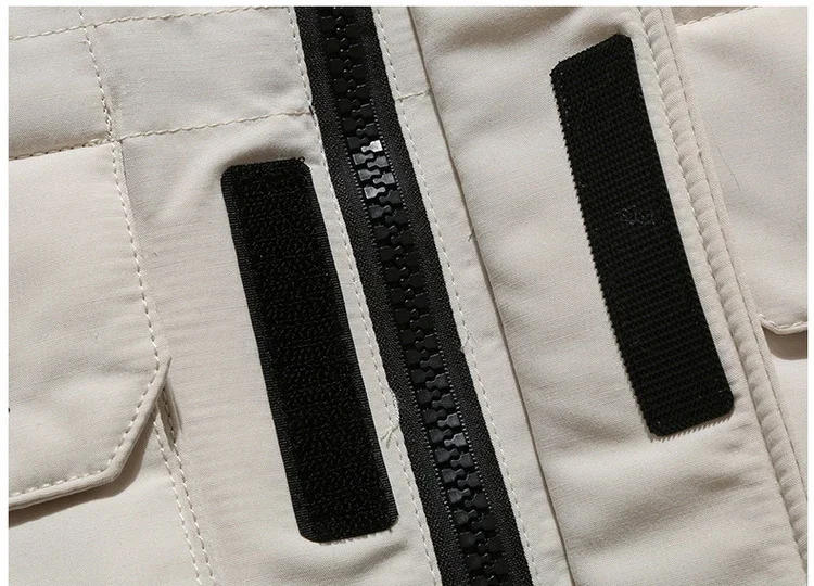 Description Picture 3 of itemKeep Warm Down Jacket Male Winter Outdoor Windproof Multi-pocket Thermal Puffer Jackets Men Camping Hiking Treking Ropa Hombre