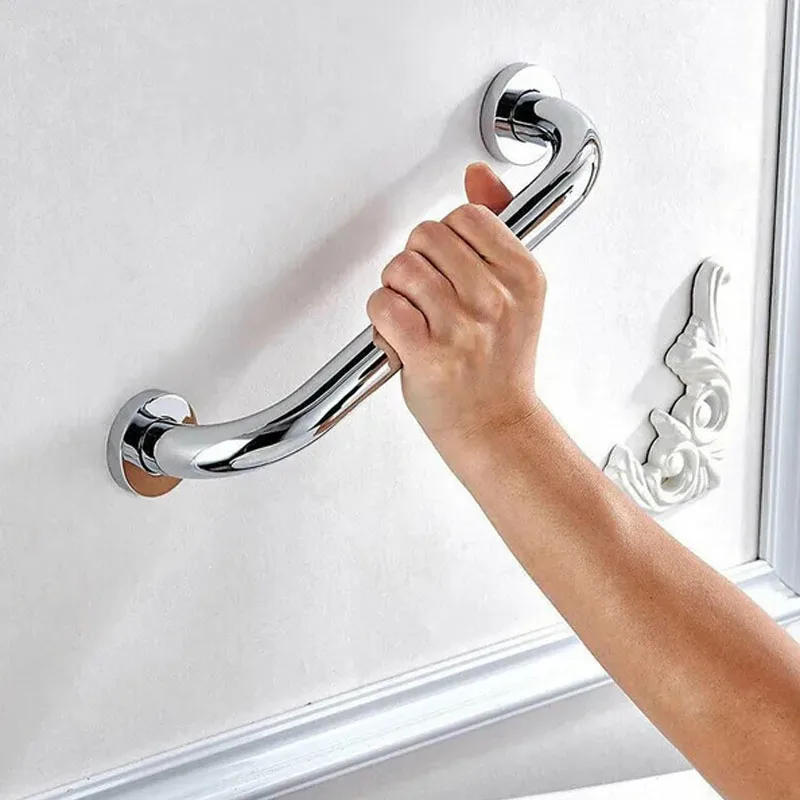 Description Picture 4 of itemBathtub Shower Grab Bar Safety Hand Rai Toilet Hand Grips 30/40/50cm Stainless Steel Bathroom Grab Bar Bathroom Accessories