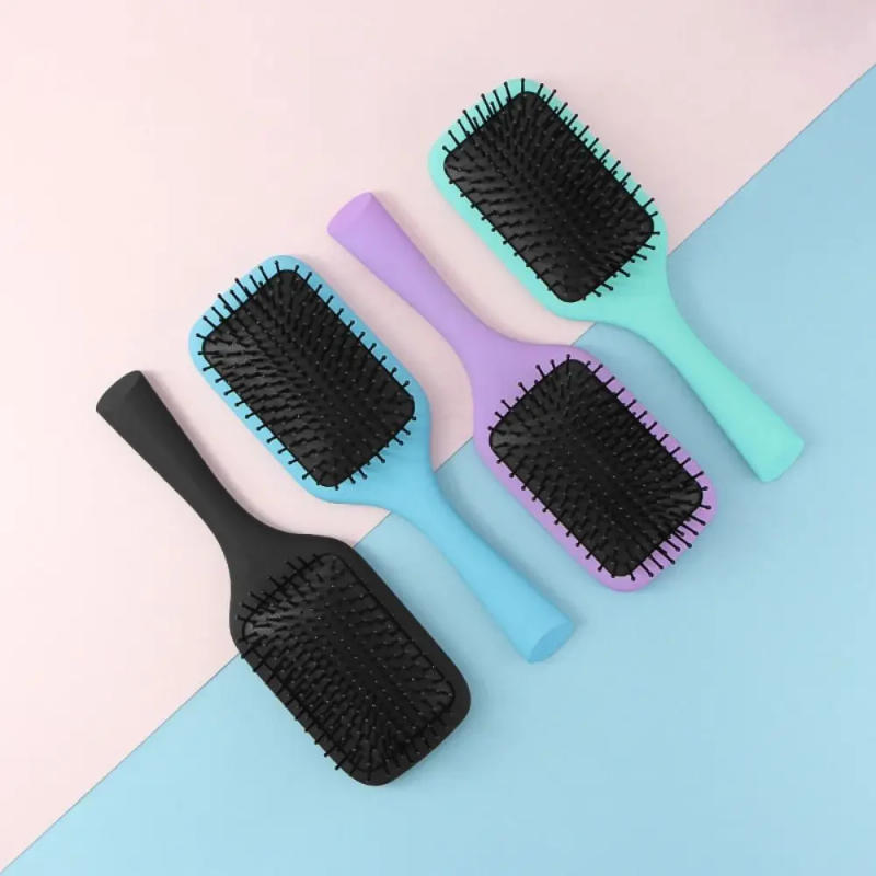 Description Picture 2 of itemAnti-loss Hair Air Cushion Combs Anti Static Candy Color Large Plate Comb Wide Teeth Scalp Massage Airbag Comb Women