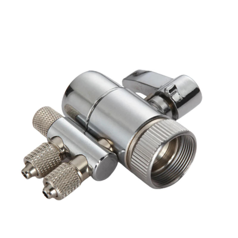 Description Picture 4 of itemTwo Way Faucet Adapter Diverter Valve For Water Filters Purifiers 1/4inch Tubing Connection M22 X M24 Bathroom Kitchen Accessori