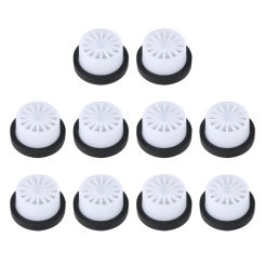Set of 10 Filters Convenient Water Filter Screens ABS Silicone for Machine Pipes