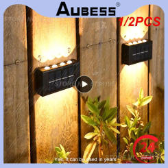 1/2PCS Solar Wall Lamp Outdoor Waterproof Solar Lights Up And Down Luminous Lighting For Garden Street Landscape Balcony Outdoor