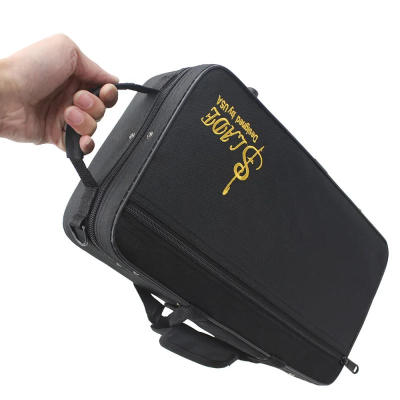 Description Picture 4 of itemSLADE Clarinet Storage Carrying Case Oxford Cloth Waterproof Handbag Square Storage Box Woodwind Instrument Parts & Accessories