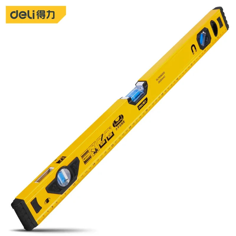 Description Picture 5 of itemDeli 600mm High Precision Spirit Level Multifunctional Household Level Measuring Instruments Woodworking Measuring Hand Tools