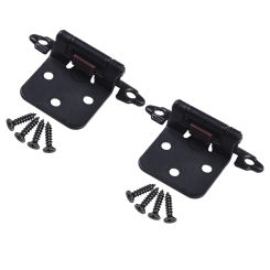 High Quality Accessories Door Hinges Bumpers Furniture 2pcs Bathroom Cabinet Cupboard Drawer Fittings Hardware