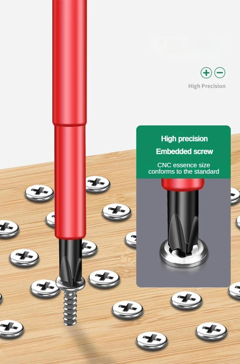 Description Picture 6 of itemElectrician's Professional Maintenance Tools Insulated Screwdriver Slotted Cross Screwdrivers Phillips Flat Driver Hand Tools