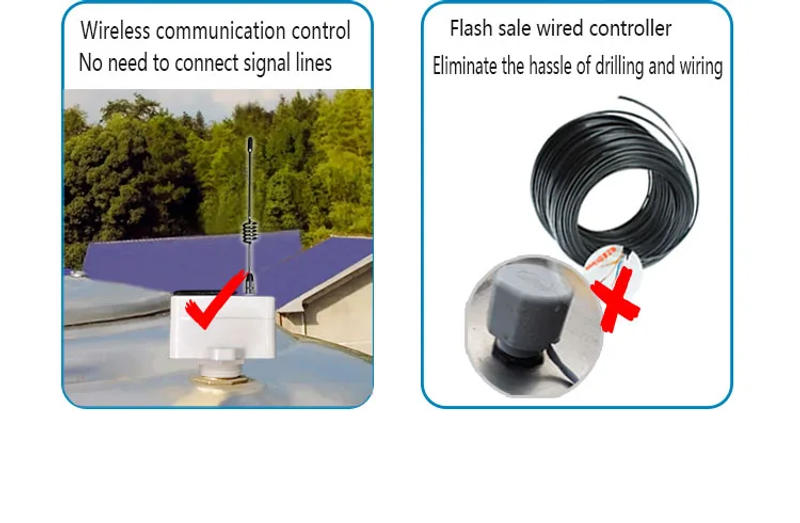 Description Picture 5 of itemWireless Water Level Controller Remote Control Water Tower Pool Water Pump Float Ball Automatic Water Pumping Water Switch