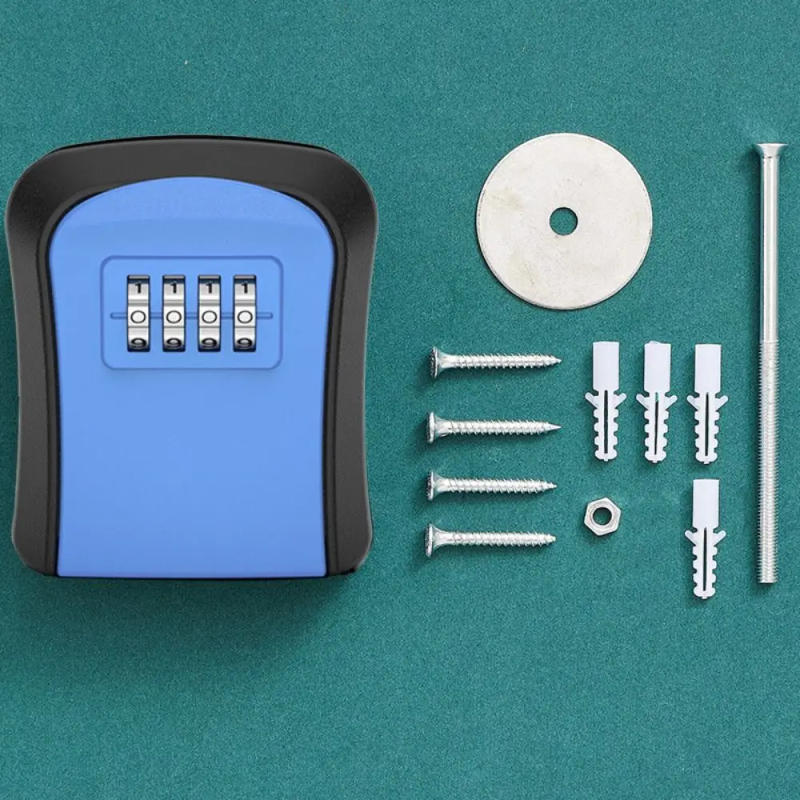 Description Picture 6 of itemNew Engineering Plastic Key Safe Box Weatherproof Anti-theft Key Security Storage Case Wall Mounted Door Lock Code Box Outdoor