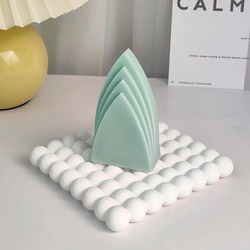 Description Picture 3 of itemMagic Ball Cushion Plaster Clay Silicone Mold DIY Handmade Jewelry Makeup Display Resin Molds Aromatherapy Tray Mould