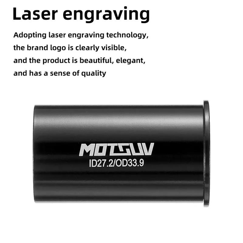 Description Picture 5 of itemMOTSUV High Quality Aluminum Alloy Bicycle Seatpost Sleeve Convert Seat Post Tube Conversion Adapter 22.2/25.4/27.2/28.6/31.6mm