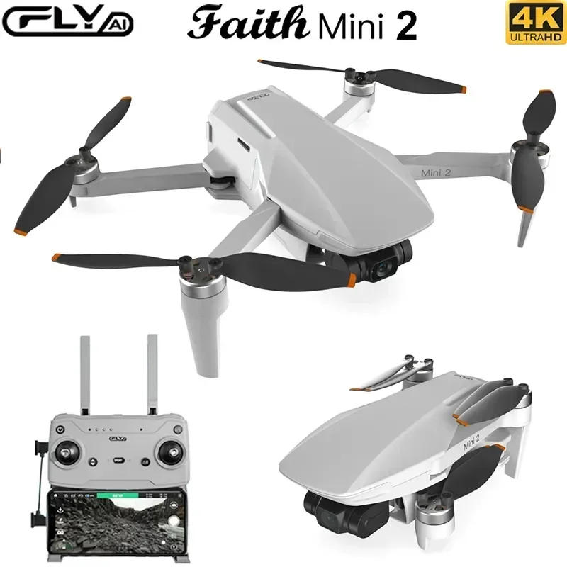Description Picture 2 of itemCFLY Faith MINI 2 Drone UAV 3-Axis Gimbal Camera 4K Video Camera 28 Mins Flight Time 5KM GPS 3km Video Transmission Light Drones
