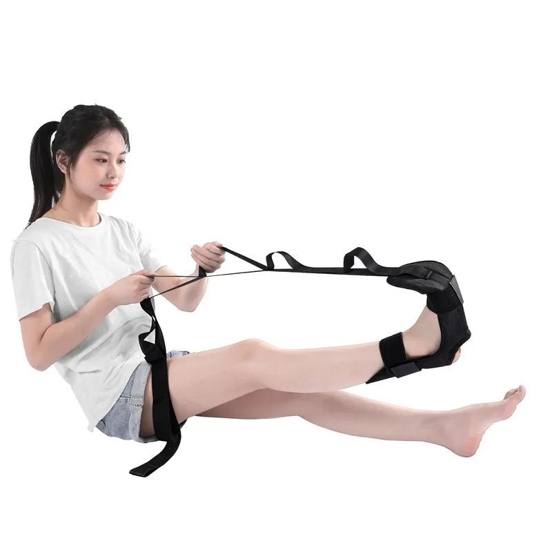 Description Picture 5 of itemYoga Leg Ankle Brace Support Training Stretching Belt Stroke Hemiplegia Rehabilitation Strap Correction Braces Yoga Belt