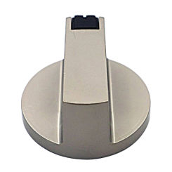 6mm/0.24'' Gas Stove Control Knobs Universal for Burner Control Dial Knob Metal Cooktop Control Knob Comfortable to New Dropship