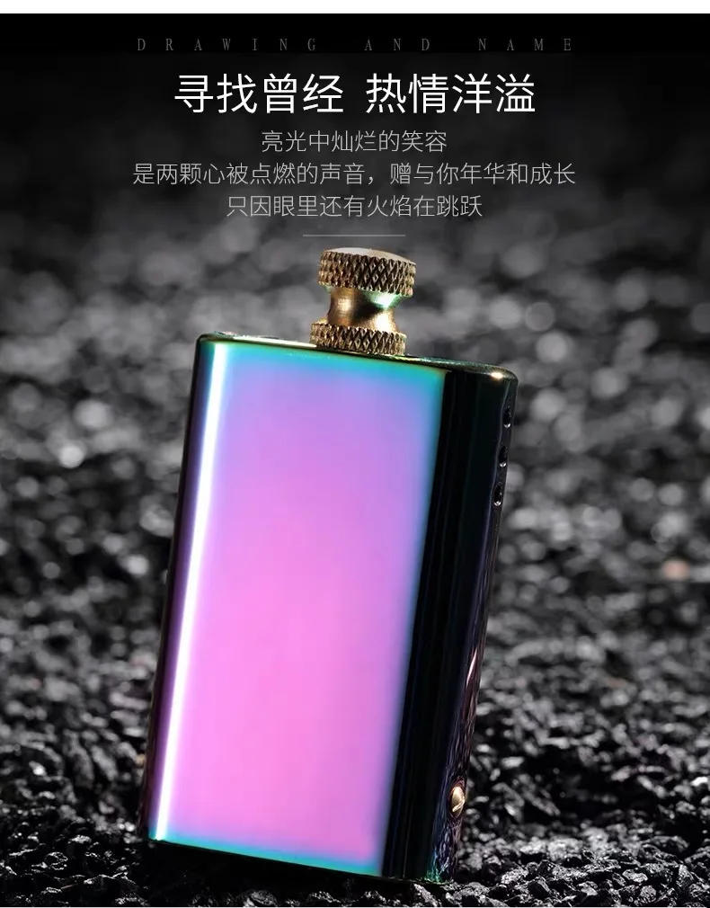 Description Picture 4 of itemZorro Original  Pure Copper Match Retro Kerosene Oil Cigarettes Lighter Pull Ignition Fire Men's Smoking Tool Gift for Man