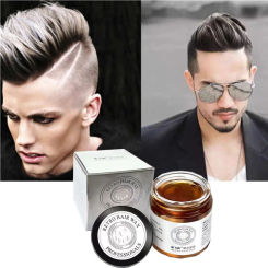 Retro oil balm for men's back styling hair oil for moisturizing styling broken hair sorting styling hair wax