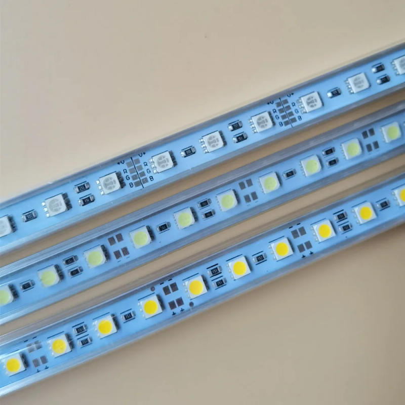 Description Picture 3 of item5Pcs/lot 25CM/50CM SMD 5050 12V LED Kitchen Under Cabinet Strip Lights Rigid Hard Bars Closet Tube Lamp