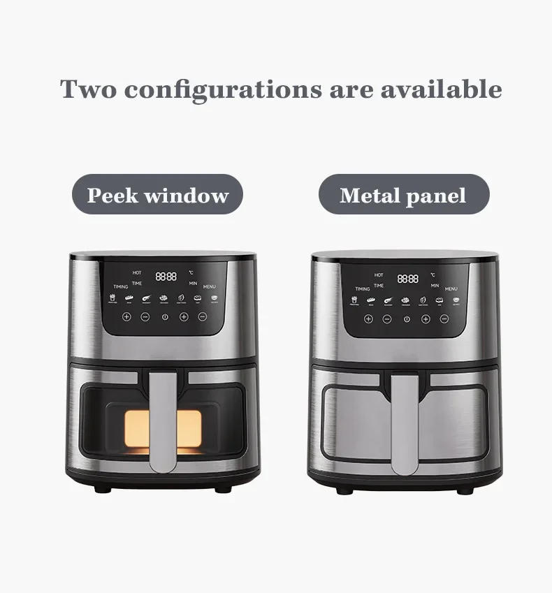 Description Picture 6 of item7L Electric Air Fryer Smart Multi-function Hot Convection Oven Deep Fryer Without Oil LED Touch Control 1400W Visible Window