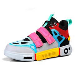Unisex Breathable Chunky Sneakers Summer Men Women Outdoor Sport Low-top Running Shoes Colorful Upper Size 36-46