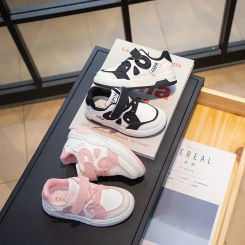 Shoes for Boys Casual Sneakers Spring Summer New High Top Non Slip Girls Board Shoes Children Soft Soled Baby Shoes Kids Sports