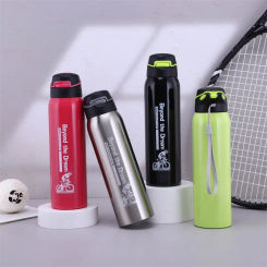 Bicycle Water Bottle Mountain Bike Kettle Cycling Thermos Warm Keeping Water Cup Sports Bottle 500ml Aluminum Alloy 0.5L