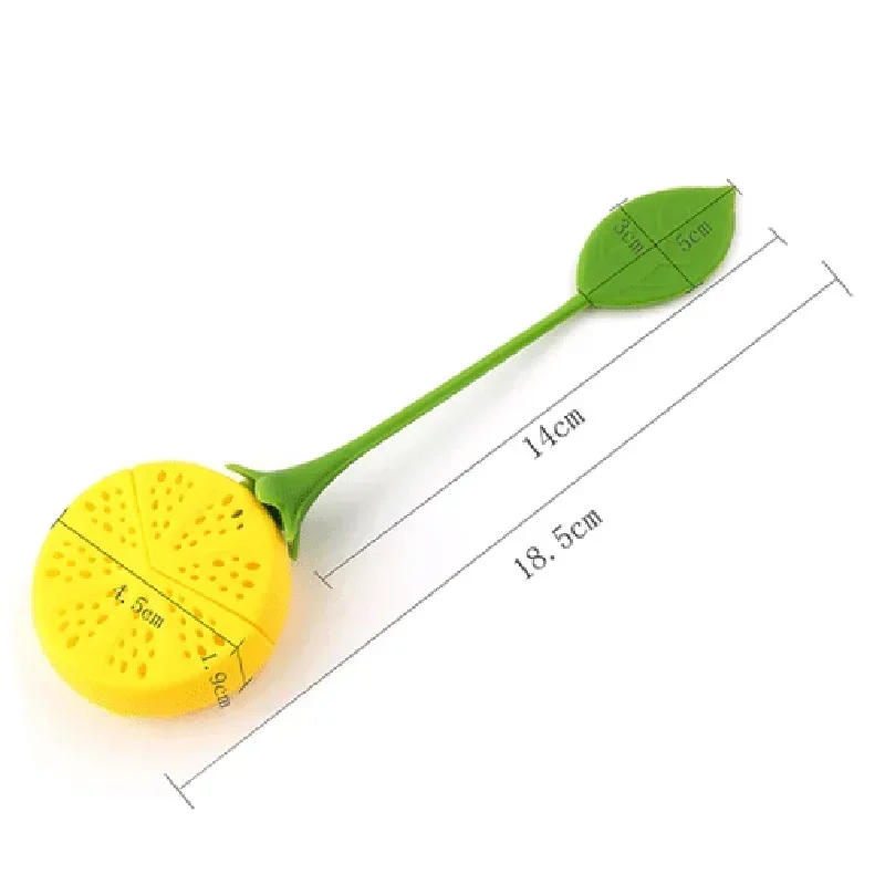 Description Picture 2 of itemLoose Tea Leaf Strainer Silicone Tea Infuser Teapot Tool Teabag Kettle Ball Holder Herbal Spice Filter Tea Infuser cha hai