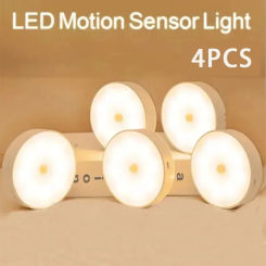 Sensor Lamps Lamp Night Light LED Illumination Wireless Decoration Books Home Motion Room Decor Kitchen Cabinets Lights Desk