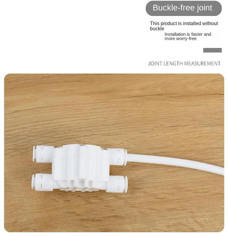 Description Picture 5 of item1/4 "water Purifier Quick Connection Four-sided Valve Non-pump Water Purifier Low Pressure RO Machine Reverse Osmosis