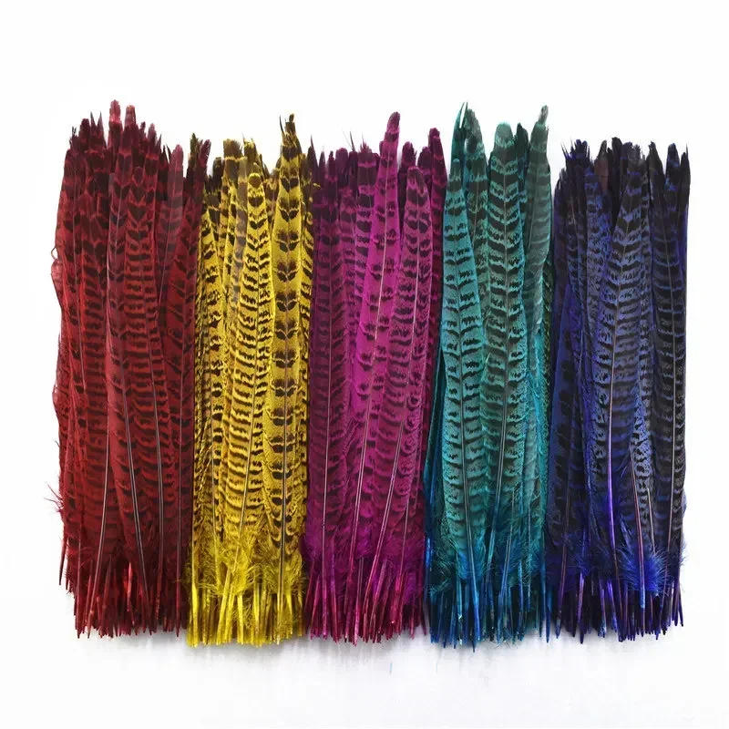 Description Picture 6 of itemNatural Hen Female Pheasant Feathers for Decoration 30-35cm 12-16" Long Handicraft Accessories DIY Crafts Chicken Decor Carnival