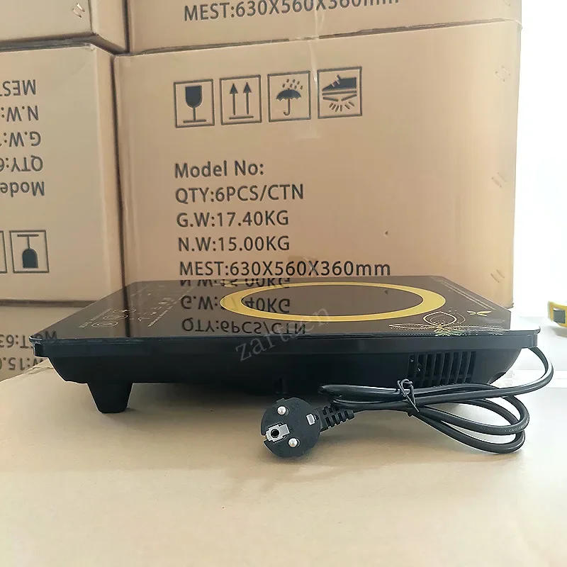 Description Picture 3 of item2200W Small Hot Pot Heating Stove Touchpad Stir-fry Dish Cooking Oven Electric Magnetic Induction Cooker Household Waterproof