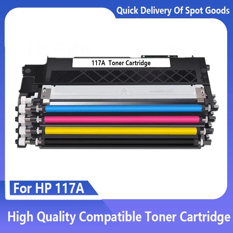 Description Picture 2 of itemCompatible Toner Cartridge For HP Color Laser 150A 150W 150NW MFP 178NW 179FNW 117A W2070A W2071A W2072A W2073A with new chip
