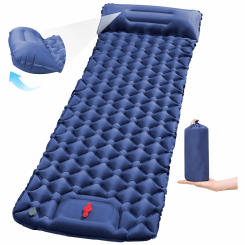 Sleeping Pad for Camping-With Sleeping Pad,Sleeping Mat with Pillow,Camping Mattress for Backpacking,Hiking