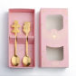 2PCS-Gold SpoonA
