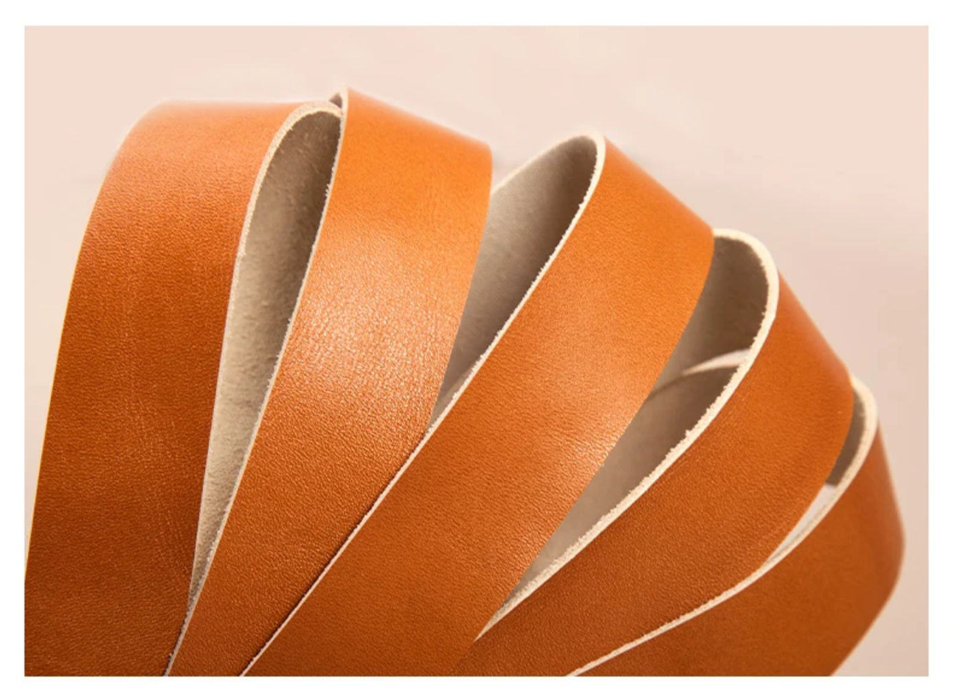 Description Picture 5 of itemWUTA Top Grain Genuine Leather Belt Blank Strap First Layer Cowhide Leather Strip Belts Tags Making for Crafts Working Projects