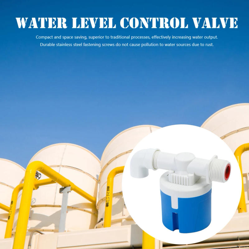 Description Picture 5 of item1/2'' 3/4'' 1'' Water Tower Tank Pool Water Level Controller Automatic Buoyancy Valve Replenishment Switch Float Valve