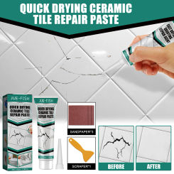 Quick Dry Tile Repair Agent Ceramic Paste Floor Tile Marble Super Fix Tub Floor Tile Strong Adhesive Repair Caulk Household Tool