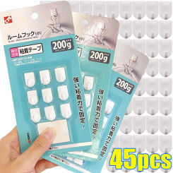 Mini Self Adhesive Hook Multi-Purpose Key Jewelry Hangers Strong Sticky Hooks Home Kitchen Toilet Bathroom Storage Accessories
