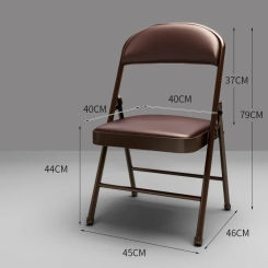 Nordic Restaurant Chairs Black Luxury Leather Designer Accent Chairs Dining Room Outdoor Sillas Comedor Home Furniture DC043