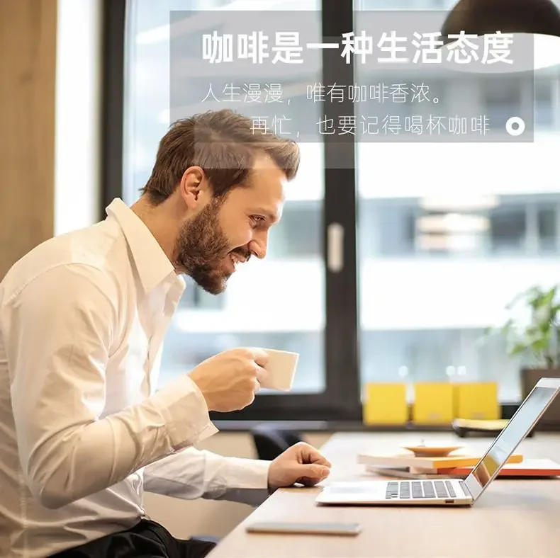 Description Picture 5 of itemCoffee machine home automatic espresso Americano small grinding all-in-one automatic cleaning new models