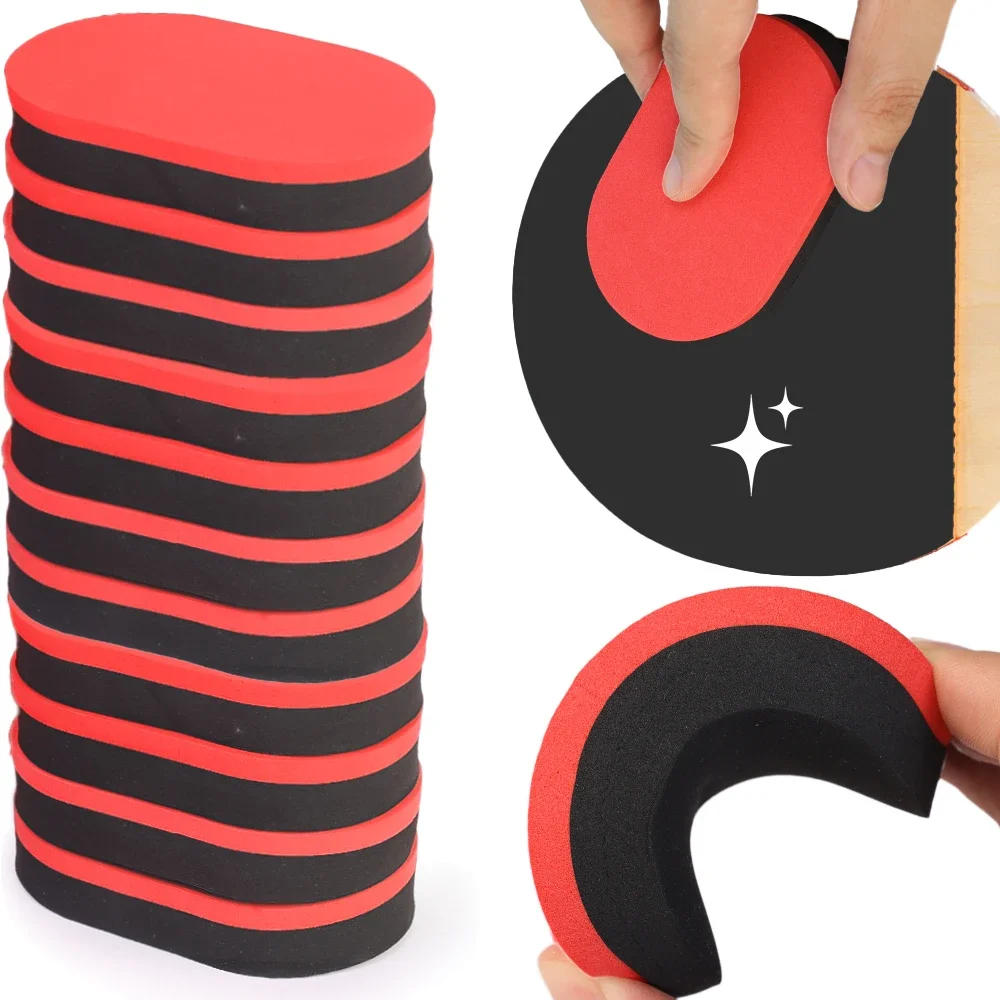 Description Picture 5 of itemPro Table Tennis Cleaning Brush Rubber Sponge Easy To Use Ping Pong Racket Rubber Cleaner Tennis Racket Care Accessories 5/1pcs