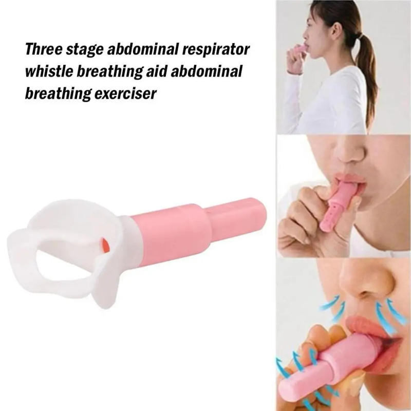 Description Picture 5 of itemAbdominal Breathing Trainer Exercise Lung Face Respirator Fitness Equipment for Household Healthy Care Accessories