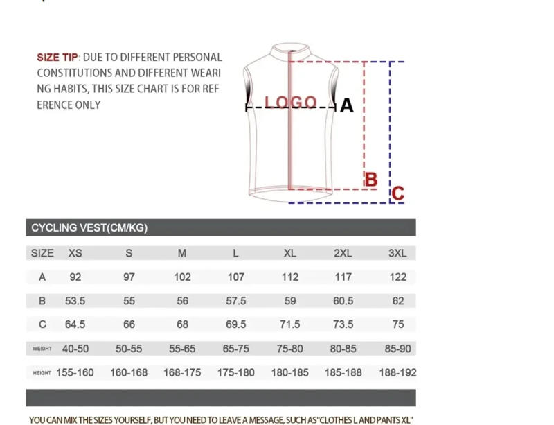 Description Picture 2 of itemAUDAX cycling vest jacket mountain bike jacket jersey