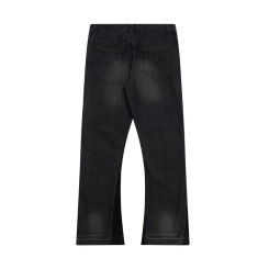 Color Match Ripped Hole Pantalones Hombre Baggy Jeans for Men and Women Washed Streetwear Casual Y2k Denim Trousers Oversized