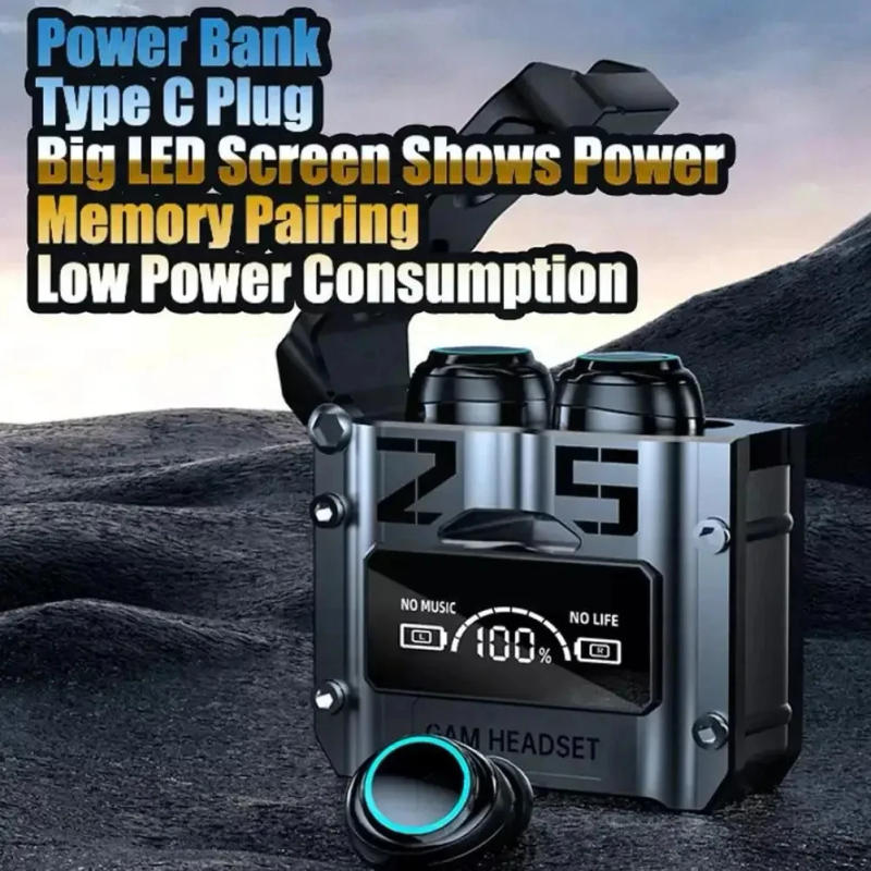 Description Picture 2 of itemOriginal M25 TWS Wireless Headphones Earphones Bluetooth Touch Control Noise Reduction Stereo Earbuds Headsets for Xiaomi Iphone