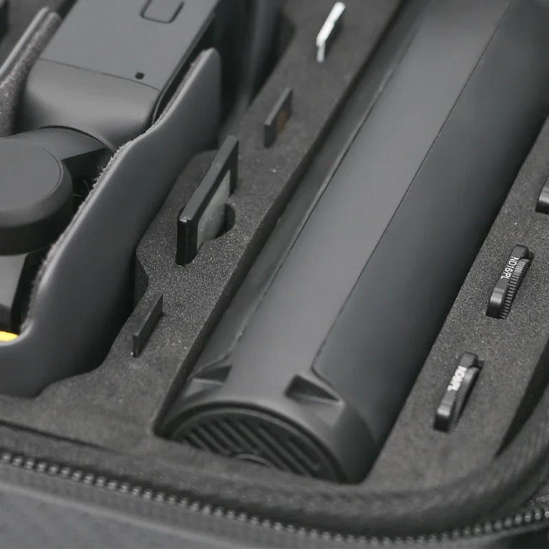 Description Picture 5 of itemPortable Case Gimbal Camera Filter Wide-angle Lens Selfie Stick Storage PU Waterproof Bag for DJI Osmo Pocket 2 Accessories